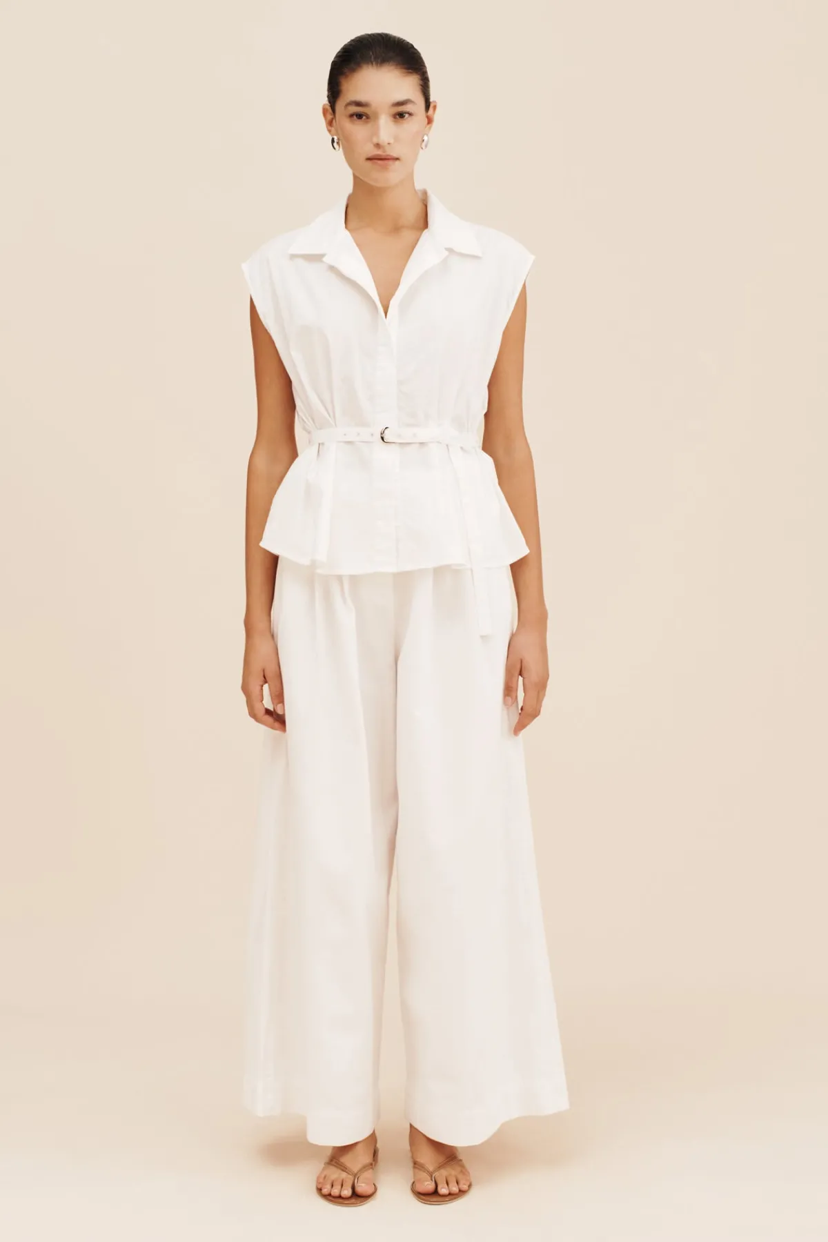 WESLEY TROUSER - VINTAGE WHITE | POSSE Shop